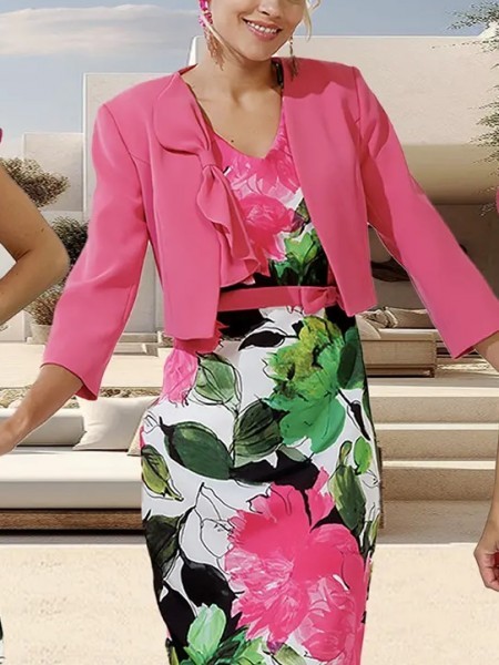 Voor de (dag) gasten van een bruiloft. Suitkledij.